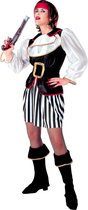 Piraat & Viking Kostuum | Piratendame Luxe Caribbean Kostuum Vrouw | Large | Carnaval kostuum | Verkleedkleding