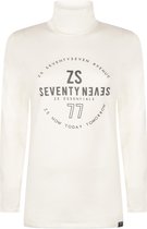 Zoso T-shirt Joyce 216  Off White Navy 0005 0008 Dames Maat - XS