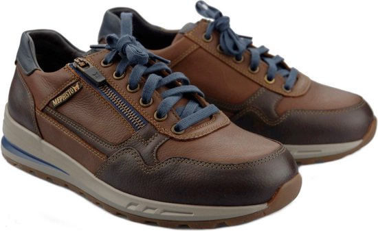 Mephisto Bradley - heren sneaker - bruin - maat 47.5 (EU) 12.5 (UK)