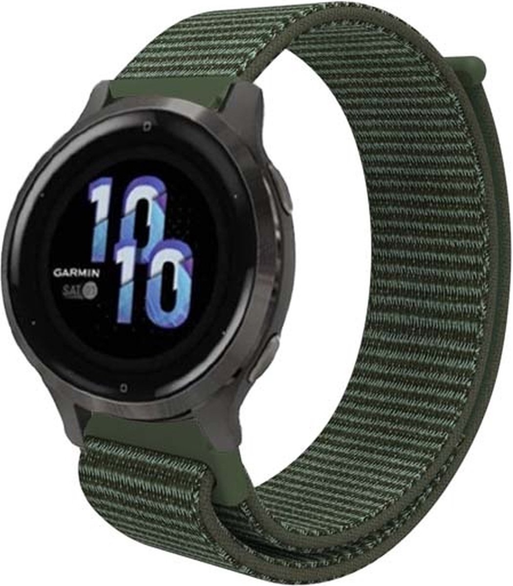 Bracelet nylon Garmin Venu 2s - 40mm - poudre brillante 