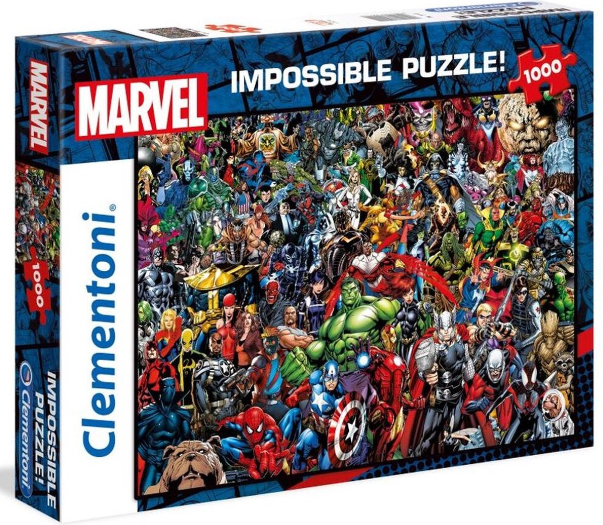 Clementoni Impossible legpuzzel Marvel - 1000 stukjes | bol.com