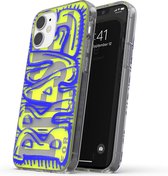 Diesel - Snap Case Clear iPhone 12 Mini - blauw