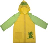 Regenjas print kinderen kikker Maat S