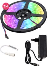 Lagiba 12V waterdichte LED strip - 300 cm - RGB - 21.6 Watt