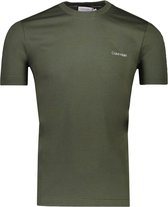 Calvin Klein T-shirt Groen voor heren - Lente/Zomer Collectie