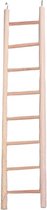 Flamingo vogelspeelgoed houten ladder escada met 8 treden