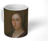 Mok -  Maria van Schurman - Schilderij van Jan Lievens - 350 ML - Beker