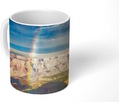 Mok - Regenboog in de Grand Canyon - 350 ML - Beker