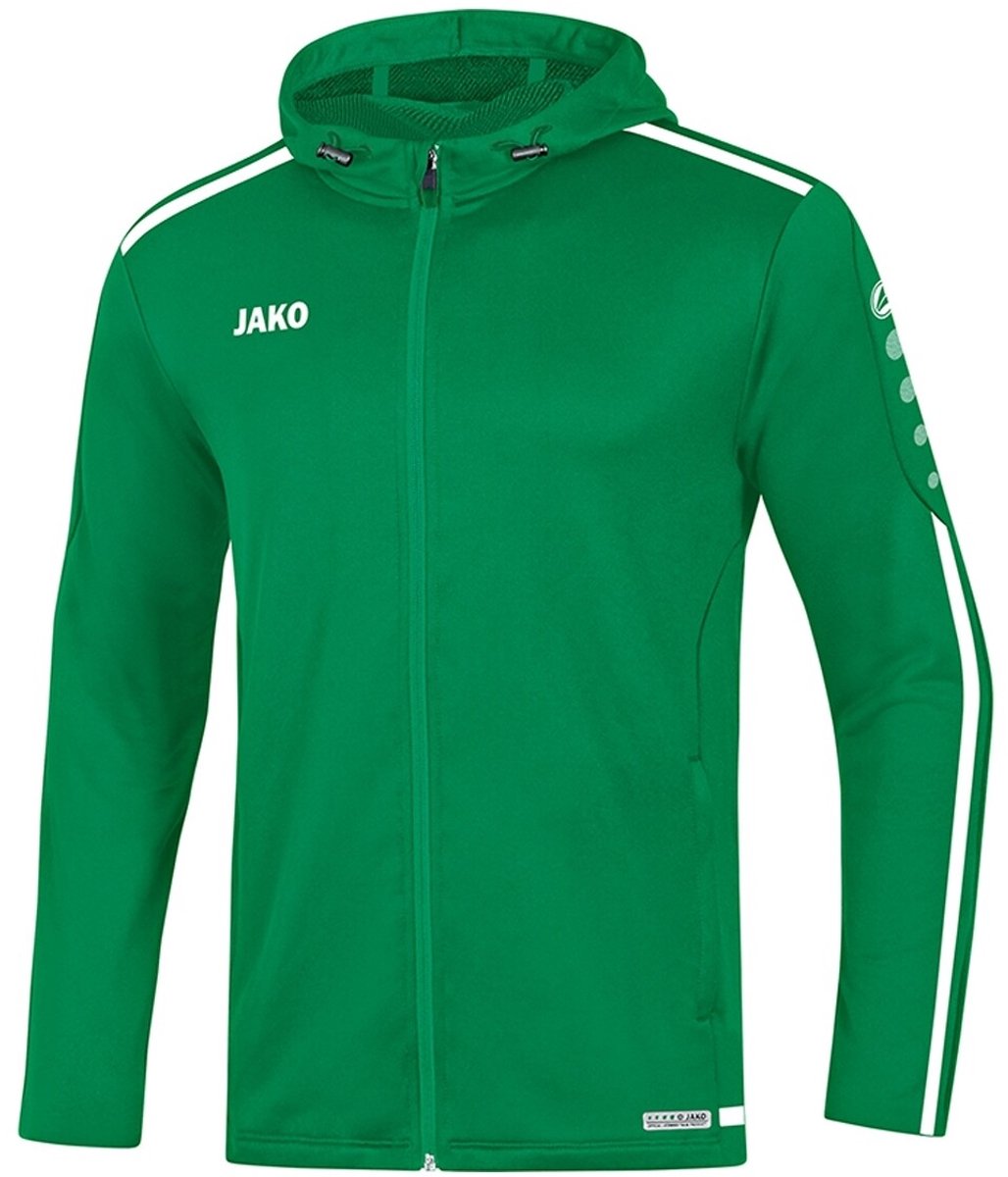 Jako Jas Met Capuchon Striker 2.0 Sport Groen-Wit Maat S