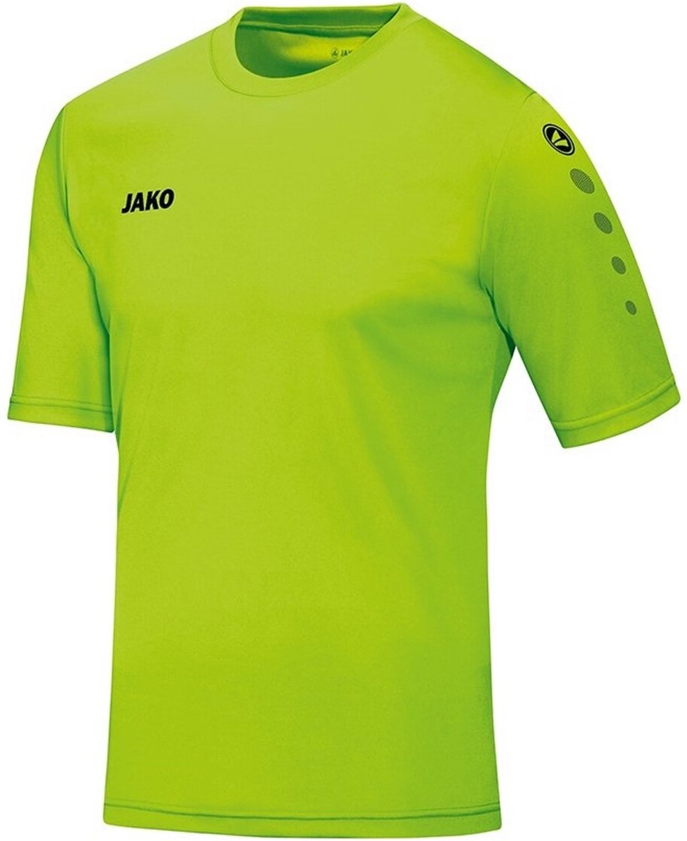Jako - Jersey Team S/S - Jersey Team S/S - 3XL - fluogroen
