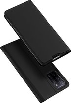 Dux Ducis - Slim bookcase hoes - Geschikt voor Oppo A16 - Zwart