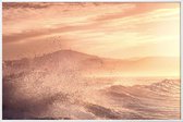JUNIQE - Poster met kunststof lijst Impact x Anchor Point -30x45 /Geel