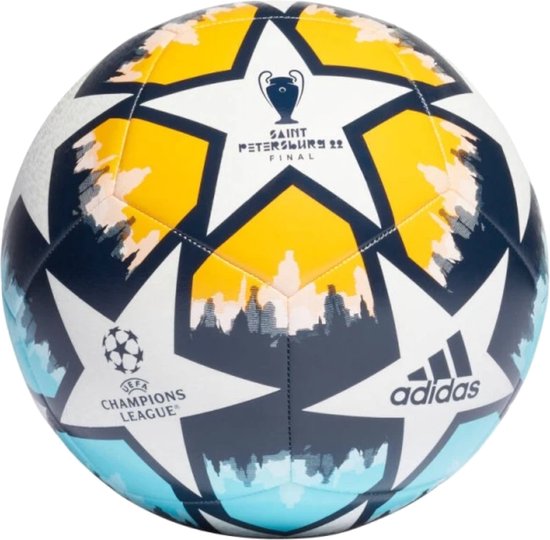 Adidas Uefa Champions League 2021/2022 - Training Voetbal Blauw/Wit - Maat  5 | bol
