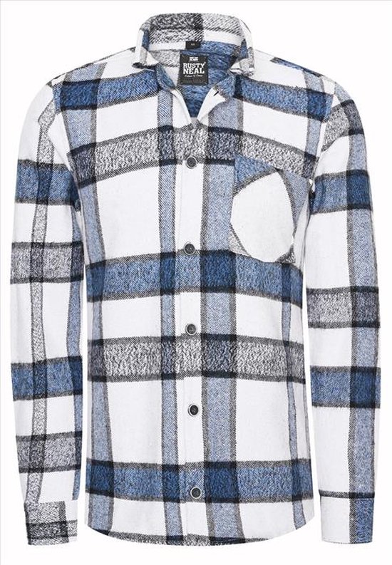 Rusty Neal - heren overhemd geruit - R11031-v9