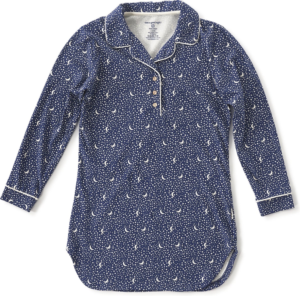 Dames Thermo Nachthemd - Zacht en Warm Slaapshirt voor de Winter