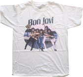 Bon Jovi Heren Tshirt -XL- Breakout Creme