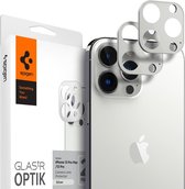 Spigen Camera Lens Glass Protector 2 pack voor iPhone 13 Pro en iPhone 13 Pro Max - zilver