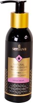Sensuva - Natural Waterbasis Glijmiddel Suikerspin 125 ml