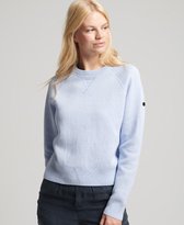 Superdry Dames Trui Essential trui van biologisch katoen met ronde hals