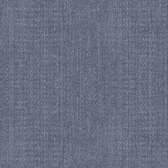 Bazaar - Stripes - Behang - Wandbekleding - Uni - Vliesbehang - Blauw - 0,53 x 10 M.