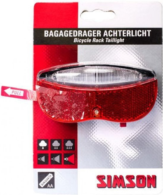 Simson Taillight Regular - Achterlicht - Batterijen | bol.com