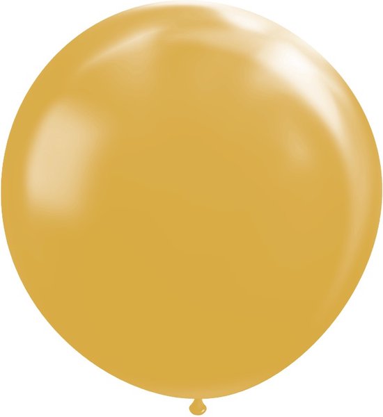 Wefiesta Megaballon Metallic 100 Cm Goud - Wefiesta