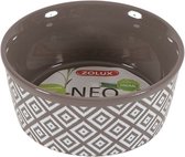Zolux Voerbak Sandstone Grijs&Beige - - 12 cm
