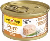 Gimdog Little Darling Pure Delight - Kip - Hondenvoer - 12 x 85 g