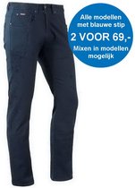 Brams Paris - Heren Jeans - Lengte 32  - Stretch - Hugo - Navy