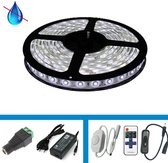 DiamantLED-LED Strip-5m-Compleet set-licht Wit-3528-60 led/m(1X ROL 5M)