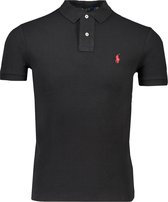 Polo Ralph Lauren Polo Zwart Getailleerd - Maat M - Mannen - Never out of stock Collectie - Katoen