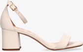 Tango | Brooklynn 15-a off white nubuck mule ankle strap - covered heel/sole | Maat: 42