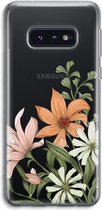 Case Company® - Galaxy S10e hoesje - Floral bouquet - Soft Case / Cover - Bescherming aan alle Kanten - Zijkanten Transparant - Bescherming Over de Schermrand - Back Cover