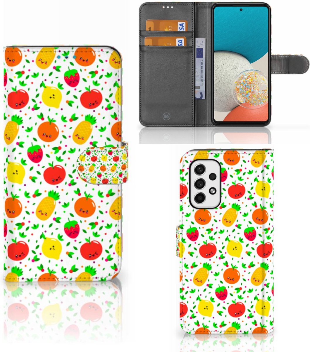 Samsung Galaxy A53 Book Cover Fruits
