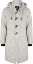 Gebreid Wollen Dames Vest van Schapenwol met Polyester Fleece voering en afneembare capuchon - SHAKALOHA - W Whistler DLX Beige XL