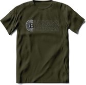 Blockchain - Crypto T-Shirt Kleding Cadeau | Dames / Heren / Unisex | Bitcoin / Ethereum shirt | Grappig Verjaardag kado | BTC Tshirt Met Print | - Leger Groen - M