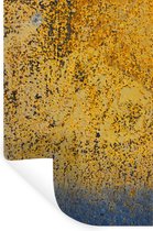 Muurstickers - Sticker Folie - Goud - IJzer - Roest - 80x120 cm - Plakfolie - Muurstickers Kinderkamer - Zelfklevend Behang - Zelfklevend behangpapier - Stickerfolie