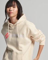 Superdry Dames Trui Oversized Code hoodie met appliqué