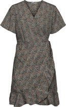 ONLY ONLCODY S/S WRAP DRESS CS PTM Dames Jurk - Maat L