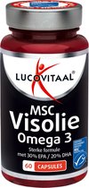 Lucovitaal Voedingssupplementen MSC Visolie Omega 3 Capsules 60Capsules