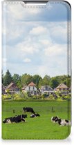 Smartphone Hoesje Geschikt voor Samsung Galaxy S22 Wallet Book Case Hollandse Koeien