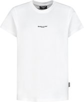 Ballin Amsterdam -  Jongens Slim Fit   T-shirt  - Wit - Maat 140