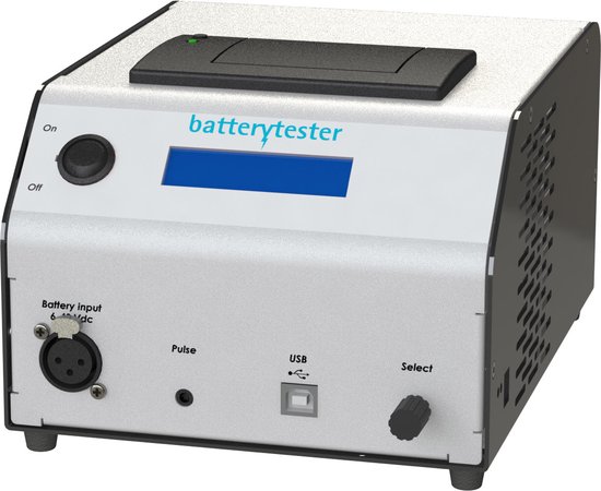 Accutester Batterytester 3 - 60 Volt incl. software en universeel kabeldeel
