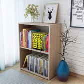 Decoways - Boekenkast 60x31x78 cm spaanplaat eikenkleurig