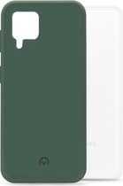 Samsung Galaxy A22 4G Hoesje - Mobilize - Rubber Gelly Serie - TPU Backcover - Groen - Hoesje Geschikt Voor Samsung Galaxy A22 4G
