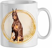 Mok Doberman 1.5 | Hond| Cadeau| Cadeau | Beker 31 CL