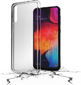 Cellularline Clear Duo Backcover Galaxy A50 Transparant