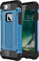 Apple iPhone SE (2020) Hoesje - Mobigear - Outdoor Serie - Hard Kunststof Backcover - Blauw - Hoesje Geschikt Voor Apple iPhone SE (2020)