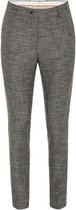 Straight-fit pantalon met dessin Wissely   33101 "Color: Black-Grey","Size: 33/32"