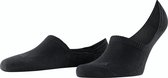 FALKE Step High Cut onzichtbare antislip footies duurzaam Katoen Heren Invisible sneakersokken zwart - Maat 43-46
